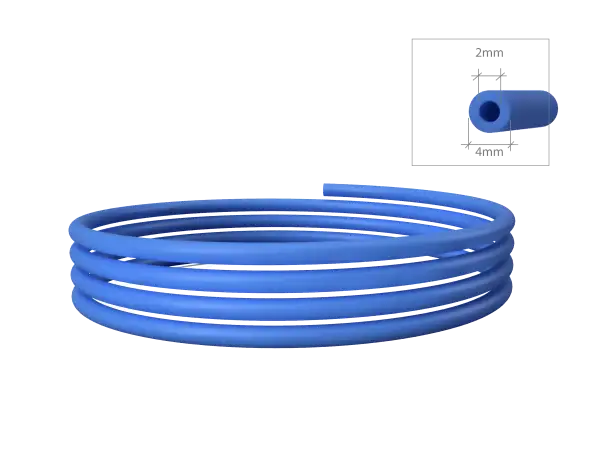Advanc3D 2x4mm Pneumatik PTFE Schlauch 1m für 1.75mm...
