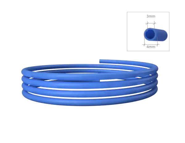 Advanc3D 3x4mm Pneumatik PTFE Schlauch 1m für 3.00mm...