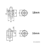 Advanc3D Orange Silikond&auml;mpfer f&uuml;r ein stabileres Heizbett detail
