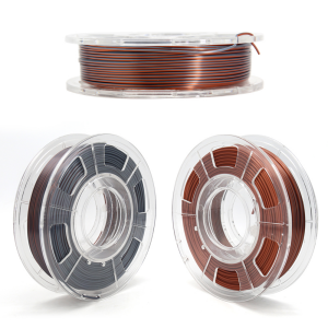 Advanc3D Silk PLA Duality 1KG Black-Copper - Magic Color Combination