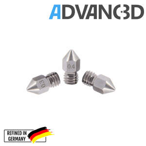 Advanc3D MK7 Nozzle f&uuml;r 1.75mm Filament