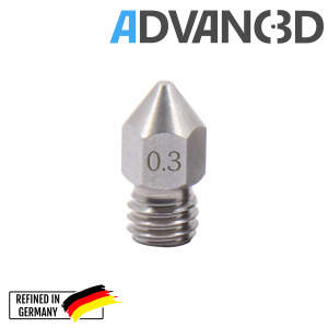 Advanc3D MK7 Nozzle for 1.75mm Filament