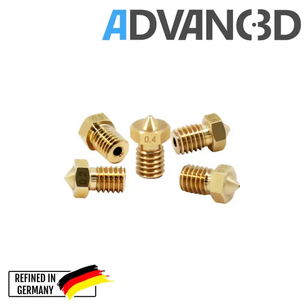 Advanc3D V6 Style Nozzle für 1.75mm Filament
