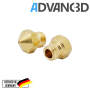 MK10 Nozzle aus Messing CuZn37 in 0.4mm f&uuml;r 1.75mm Filament vorne