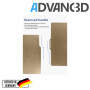 Advanc3D Flexible Druckplatte mit rauer PEI-Schicht f&uuml;r Bambulab X1 X1C P1P