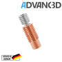 Advanc3D V6 Titan Kupfer Halsschraube Throat M6 M7*22mm/1.75mm All Metal seite