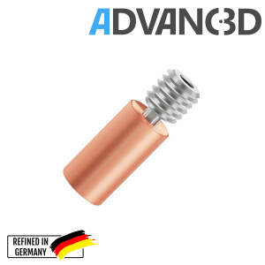 Advanc3D V6 Titan Kupfer Halsschraube Throat M6*21mm/1.75mm All Metal detail