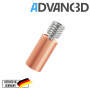 Advanc3D V6 Titan Kupfer Halsschraube Throat M6*21mm/1.75mm All Metal seite