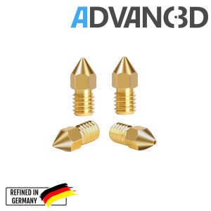 Advanc3D-dyse til Ideaformer IR3 til 1,75 mm filament 0,6 mm