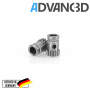 Advanc3D Dual Drive Gear Kit 1.75mm für 5mm Aufnahme aus gehärtetem Stahl vorne