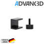 Advanced Heizbettclip Aluminium eloxiert mit R&auml;ndelschraube 4er Set