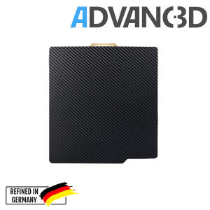 Advanc3D Flexible Druckplatte mit PEO und PEI Schicht für Bambulab X1 X1C P1P seite