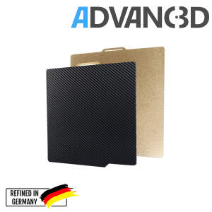 Advanc3D Flexible Druckplatte mit PEO und PEI Schicht f&uuml;r Bambulab X1 X1C P1P detail