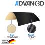 Advanc3D Flexible Druckplatte mit PEO und PEI Schicht f&uuml;r Bambulab X1 X1C P1P vorne