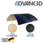 Advanc3D Joustava tulostuslevy, jossa on PEY ja PEI-kerros Bambu Lab A1 mini -laitteelle.