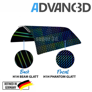 Advanc3D Fleksibel printplade med H1H-lag til Bambu Lab...
