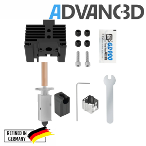 Advanc3D Hotend V2 mit wechselbarer Düse für...