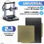 Advanc3D Flexible Druckplatte mit PEO und PEI Schicht für 235x235mm 3D Drucker
