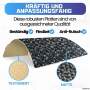 Advanc3D Flexible Druckplatte mit PEO und PEI Schicht für 235x235mm 3D Drucker