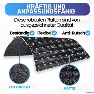 Advanc3D Flexible Druckplatte mit PED und PEI Schicht für 235x235mm 3D Drucker