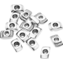 Advanc3D 25x Hammermutter Nut 6 B-Typ M3 (EU20) z.B. f&uuml;r Aluprofil Nutenstein detail