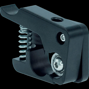 Advanc3D MK9 Aluminium Extruder Upgrade f&uuml;r Makerbot CTC linke Seite schwarz DIY detail