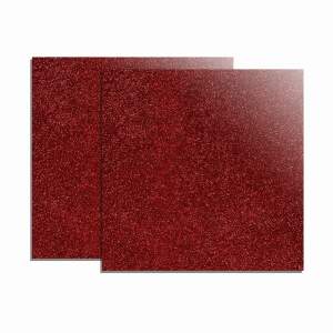 xTool 3 mm rote Glitzer-Acrylplatten (2er-Pack)