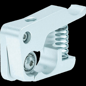 Advanc3D MK9 Aluminium Extruder Upgrade f&uuml;r Makerbot CTC rechte Seite silber DIY detail