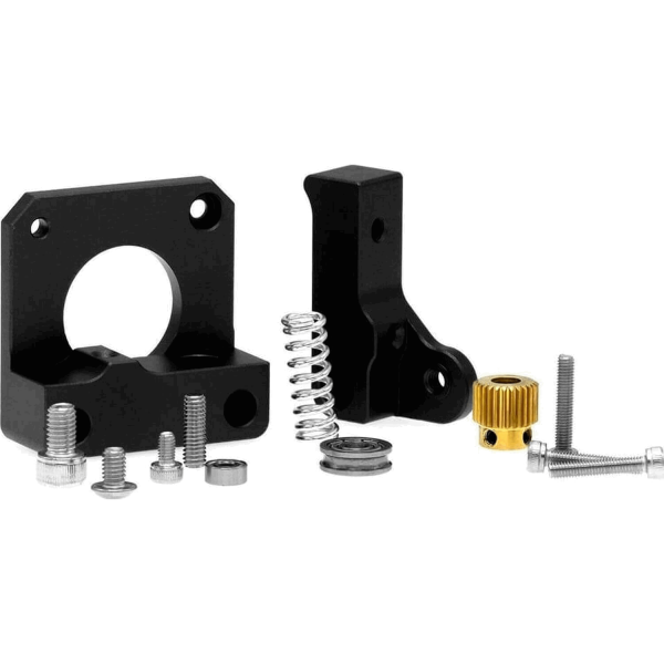 Advanc3D MK10 kompakt Extruder Federspannung nachstellbar kugelgelagert rechts Schwarz vorne