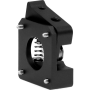 Advanc3D MK10 kompakti ekstruuderi jousij&auml;nnitys s&auml;&auml;dett&auml;v&auml; kuulalaakeri oikea musta