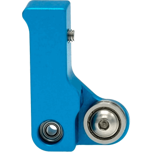 Advanc3D MK10 kompakt Extruder Federspannung nachstellbar kugelgelagert rechts Blau seite
