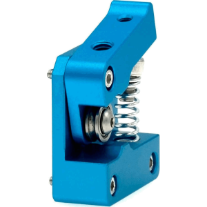 Advanc3D MK10 kompakt ekstruder fjederspænding justerbar kugleleje højre blå