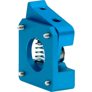 Advanc3D MK10 kompakti ekstruuderi jousij&auml;nnitys s&auml;&auml;dett&auml;v&auml; kuulalaakeri oikea sininen sininen