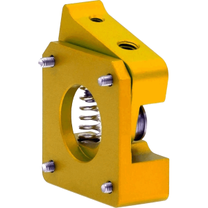 Advanc3D MK10 kompakt ekstruder fjeder spænding justerbar kugleleje højre guld