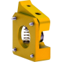 Advanc3D MK10 kompakt Extruder Federspannung nachstellbar kugelgelagert rechts Gold