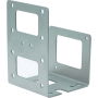 Extruder Hotend Halteblech f&uuml;r Prusa i2 i3 3D Drucker aus Stahl verzinkt - Silber seite
