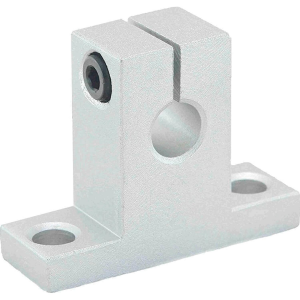 Advanc3D Aluminium Wellenhalter f&uuml;r 8mm Welle Linearf&uuml;hrung 3D-Drucker CNC Robotik vorne