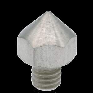 Nozzle für Ultimaker Original aus Edelstahl X 8 CrNiS 18 9 in 0.4mm für 1.75mm Filament