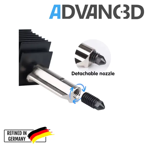 Advanc3D Hotend mit wechselbarer Düse für Bambu...