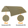 Advanc3D Druckplatte Druckbett Houndstooth + Honeycomb 257x257mm A1P1S X1C