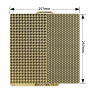 Advanc3D Druckplatte Druckbett Houndstooth + Honeycomb 257x257mm A1P1S X1C