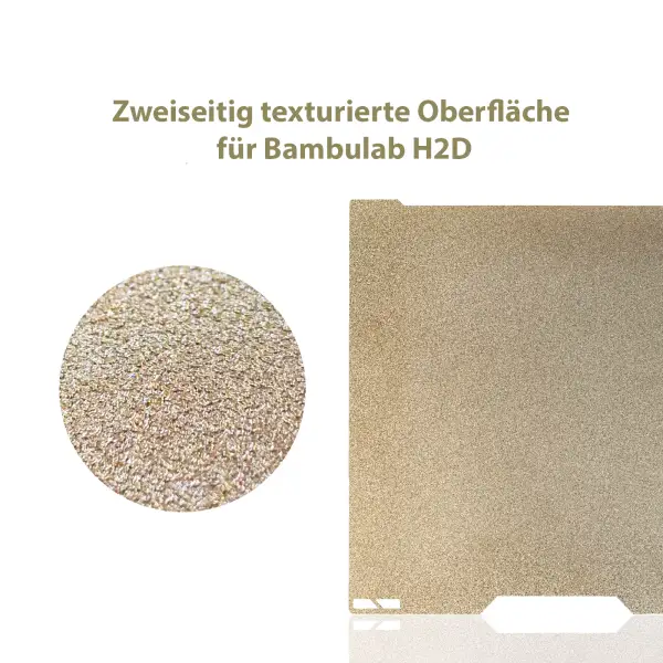 Advanc3D DBS Druckplatte Druckbett beidseitig 347x355mm...