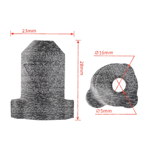 Advanc3D Silikonsocke Hotend Schutz Heizblock für...