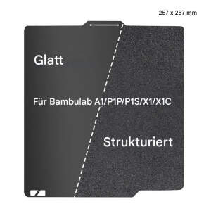 Advanc3D Flexible Druckplatte mit PEI Schicht für...