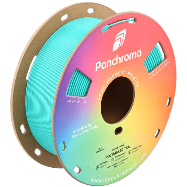 PANCHROMA™ COPE 1.75mm 1kg PLA Copolyester Filament 400mm/s Satin Teal