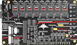 BigTreeTech Manta M8P 32-Bit Mainboard V1.0 Voron 2.4 8 Stepper