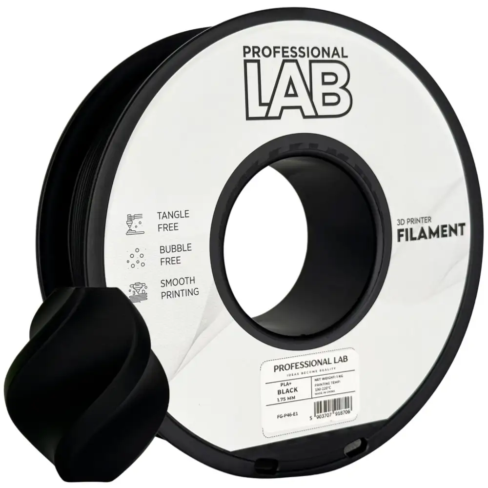 PLA+ PLA Plus Schwarz Robust FDM 3D Drucker Filament...