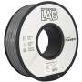 ABS+ ABS Plus Silber Robust FDM 3D Drucker Filament 1,75mm 1kg Prof. Lab Rolle