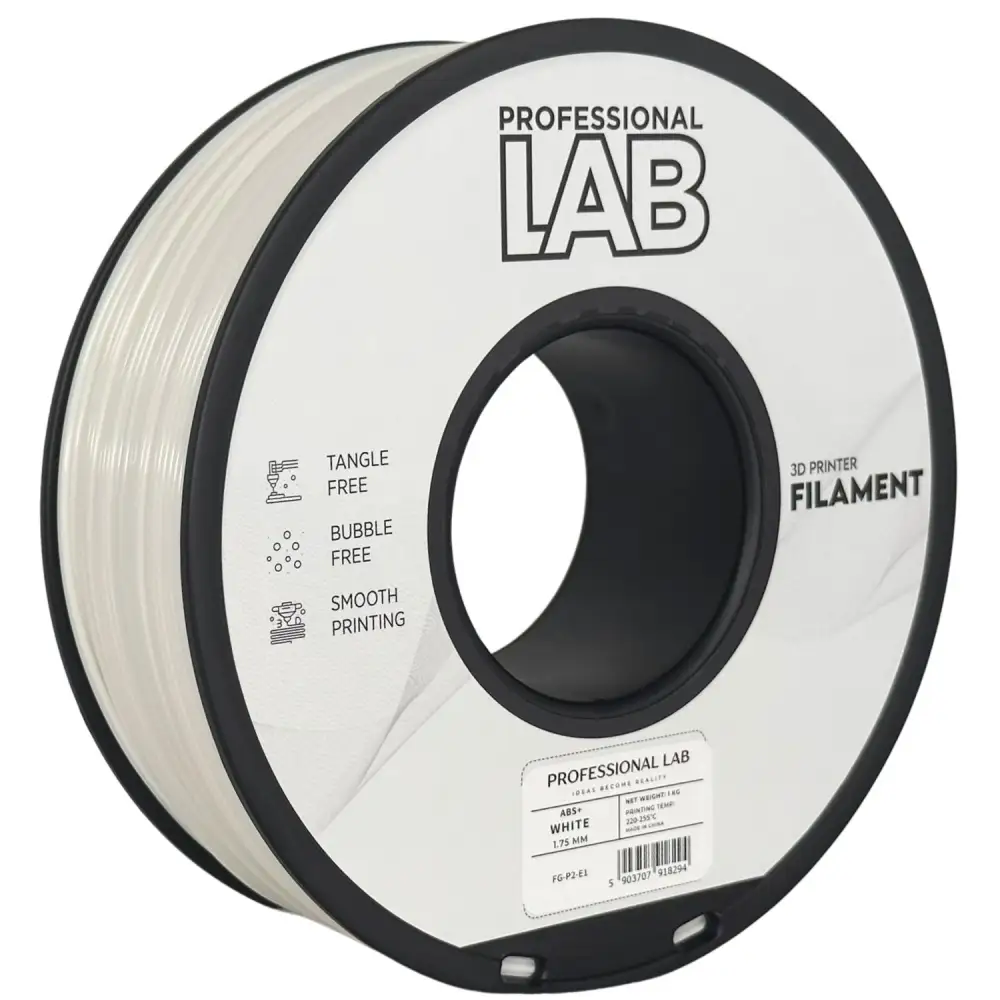 ABS+ ABS Plus Weiß Robust FDM 3D Drucker Filament...