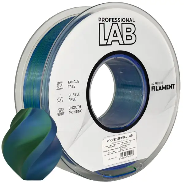 Silk PLA Tri Color Oceans Embrace FDM 3D Drucker Filament...